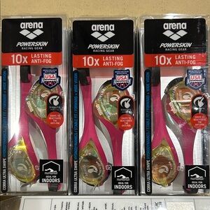 Arena Cobra Ultra Swipe Goggles - Pink and Gold